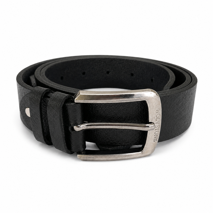 Black Leather Belt