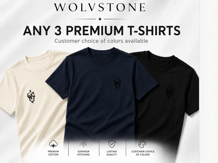 Any 3 Premium T-Shirts