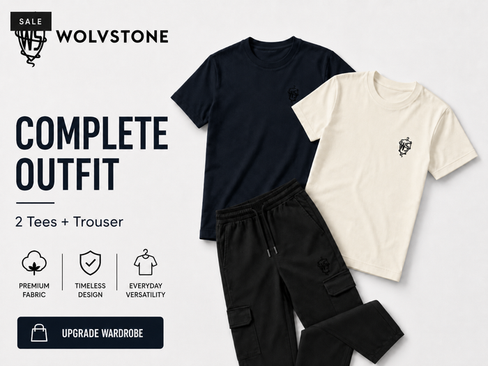 Complete Outfit (2 Tees + Trouser)
